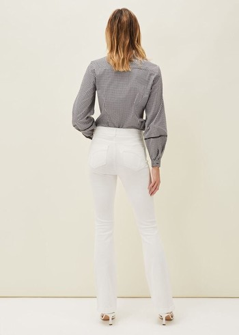 Phase Eight Mea Trousers White Australia | CV8167043